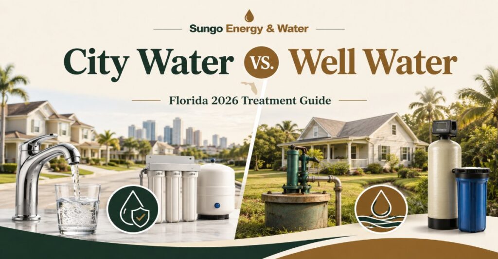 City Water vs. Well Water in Florida 2026 Treatment Guide
