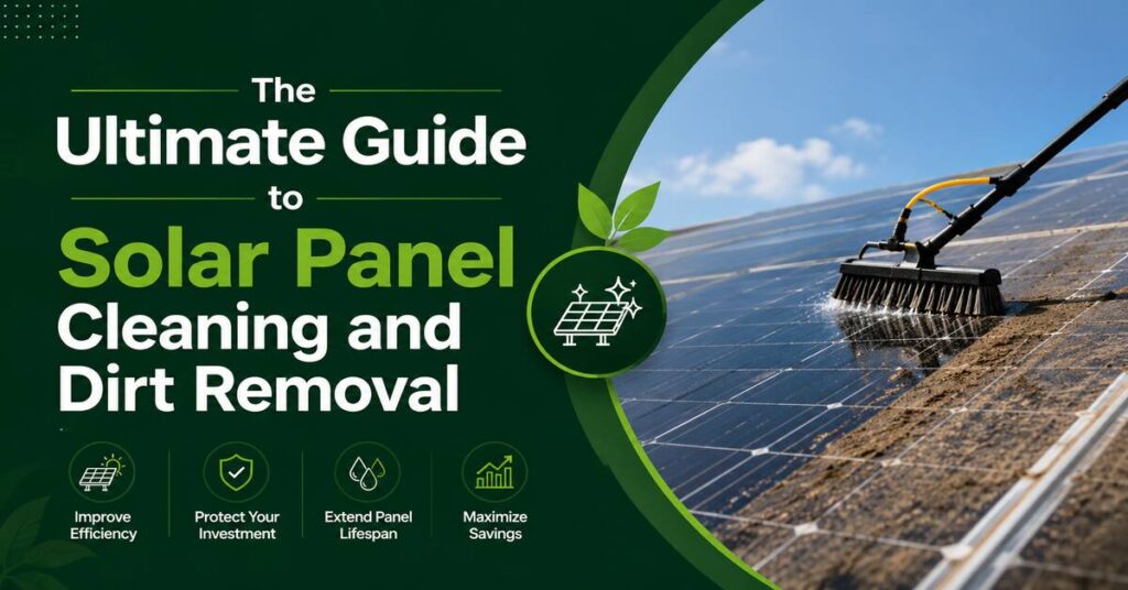 The Ultimate Guide to Solar Panel Cleaning and Dirt Removal
