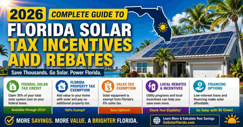 2026 Complete Guide to Florida Solar Tax Incentives and Rebates