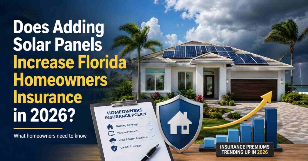 Does Adding Solar Panels Increase Florida Homeowners Insurance in 2026