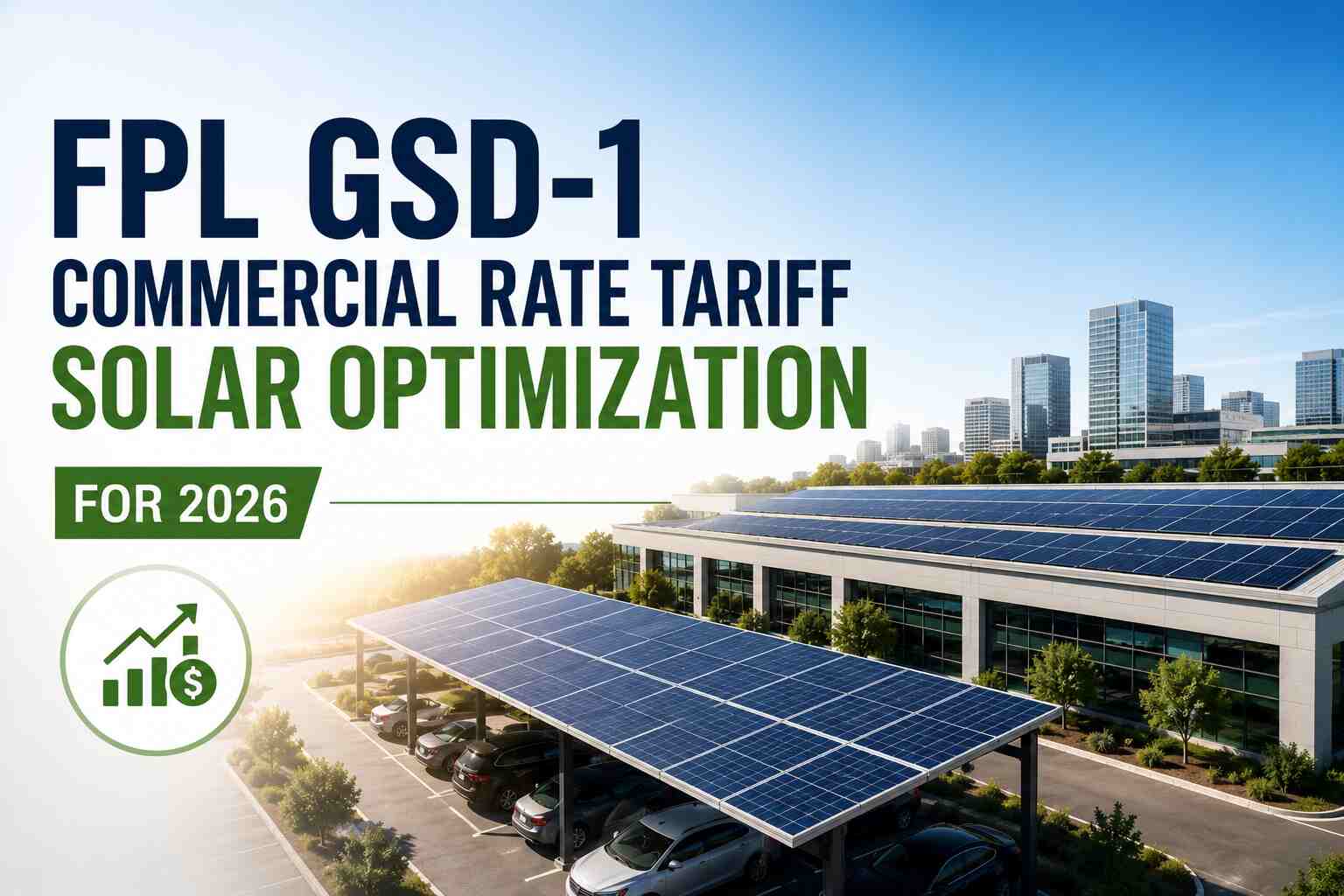 FPL GSD 1 Commercial Rate Tariff Solar Optimization for 2026