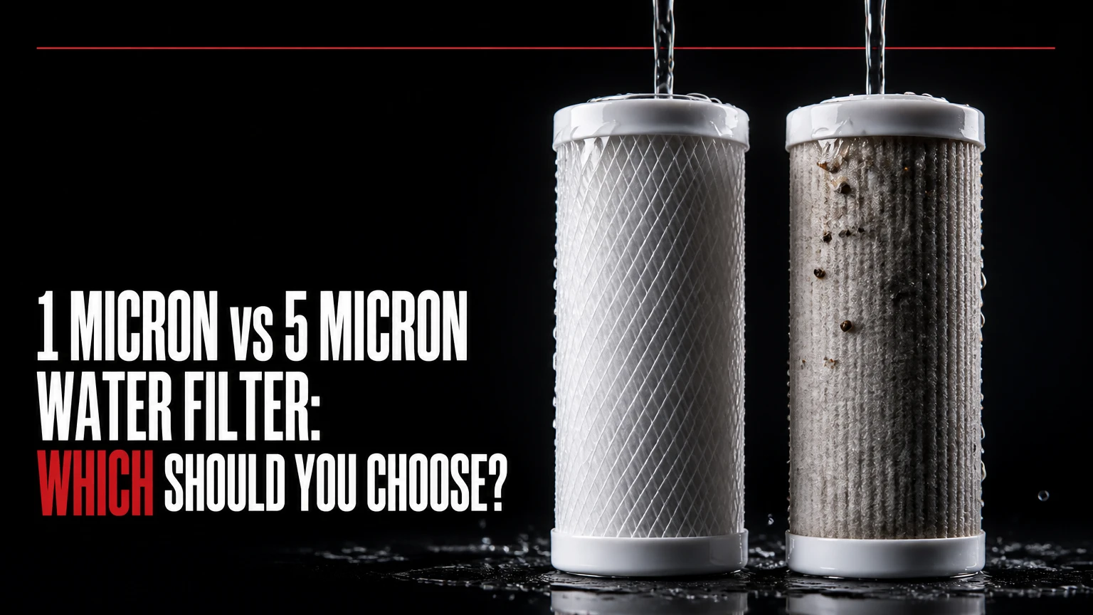 1 micron vs 5 micron water filter