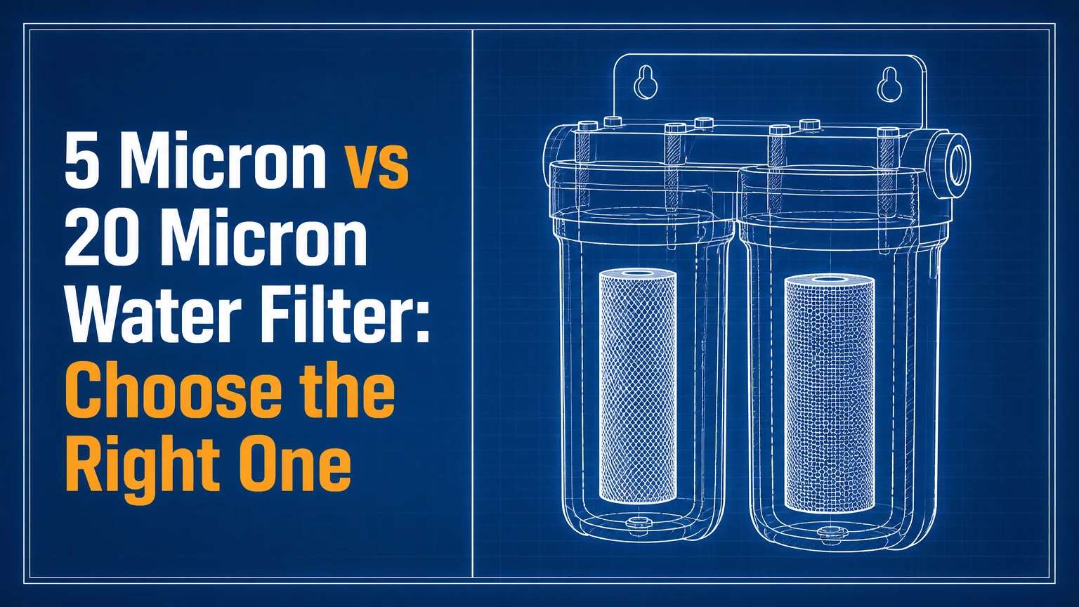 5 micron vs 20 micron water filter