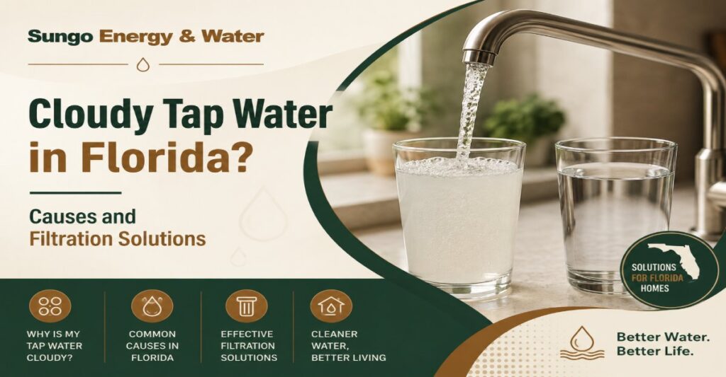 Cloudy Tap Water in Florida Causes and Filtration Solutions