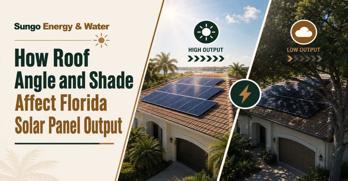 How Roof Angle and Shade Affect Florida Solar Panel Output
