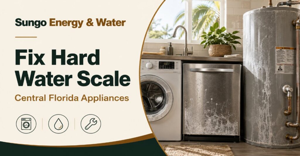 How to Fix Hard Water Scale on Central Florida Appliances