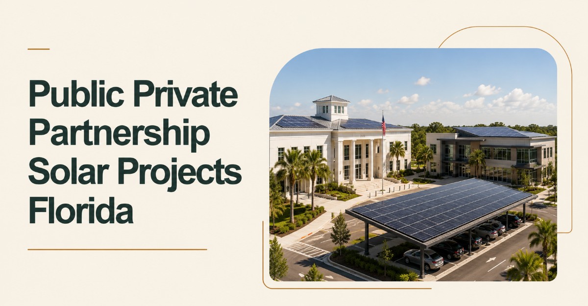 Public Private Partnership Solar Projects Florida