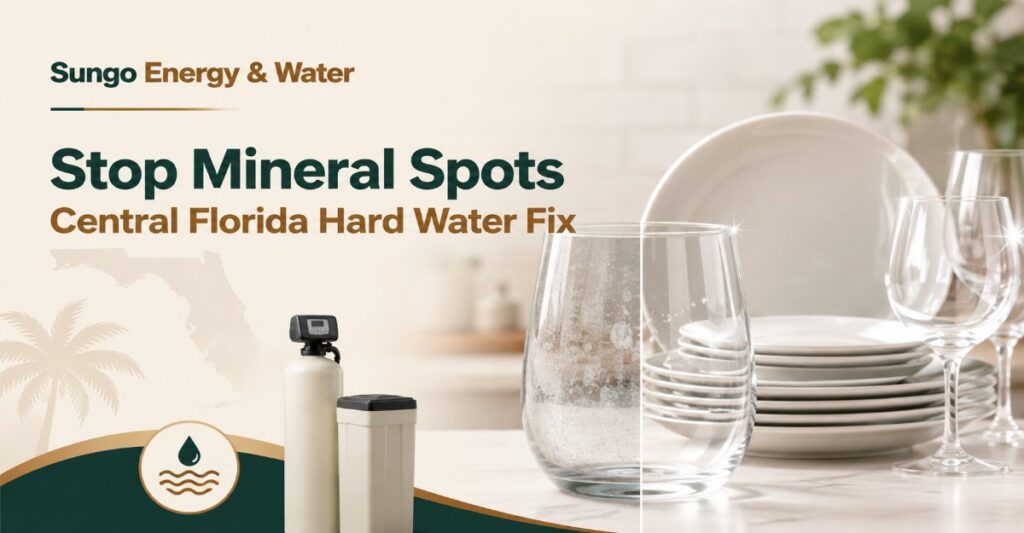 Stop Mineral Spots on Dishes Central Florida Hard Water Fix