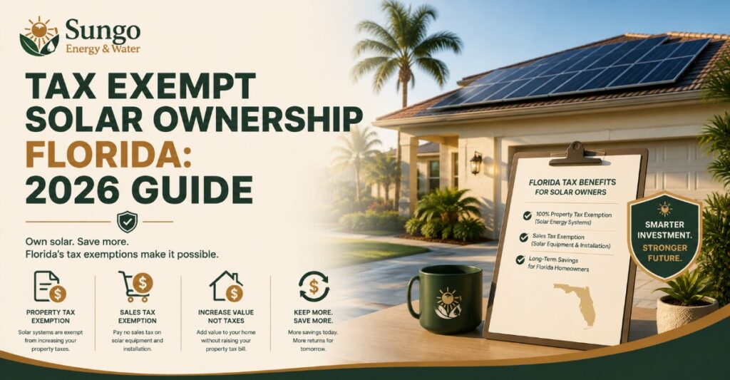 Tax Exempt Solar Ownership Florida 2026 Guide
