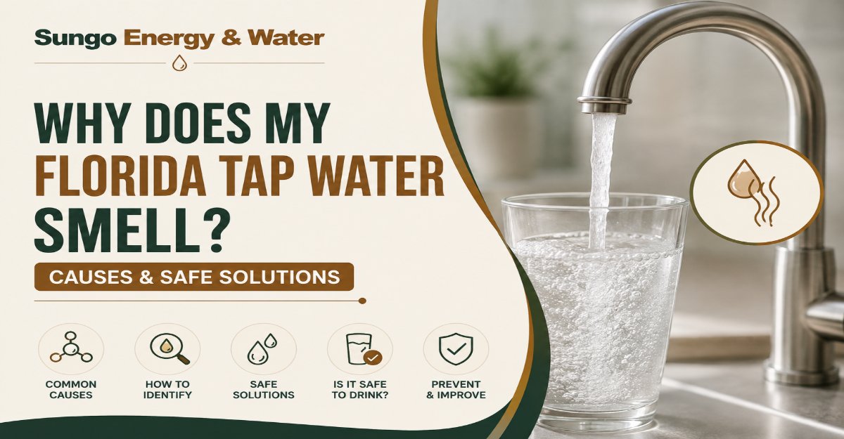 Why Does My Florida Tap Water Smell Causes & Safe Solutions