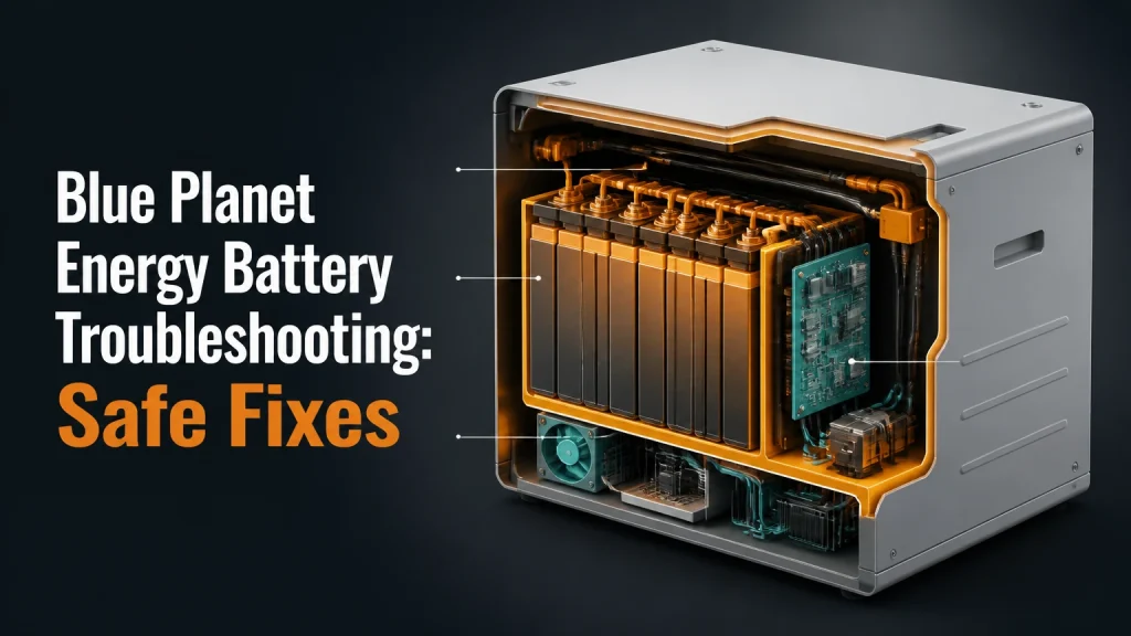 blue planet energy battery troubleshooting