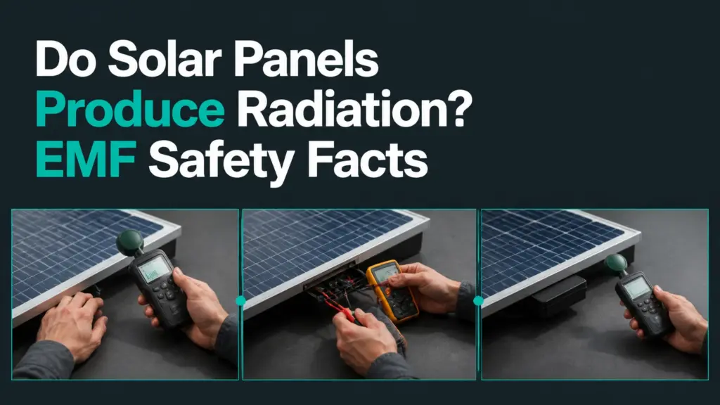 Do Solar Panels Produce Radiation? EMF Safety Facts