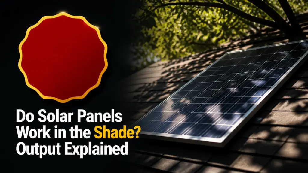 Do Solar Panels Work in the Shade? Output Explained
