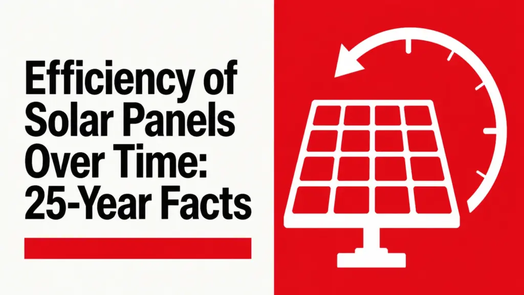 Efficiency of Solar Panels Over Time: 25-Year Facts