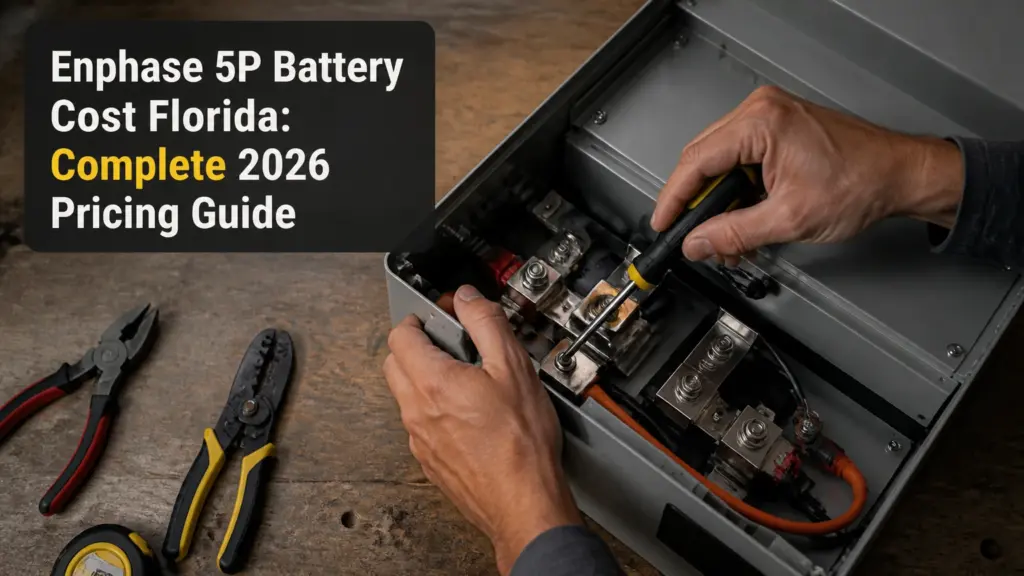 Enphase 5P Battery Cost Florida: Complete 2026 Pricing Guide