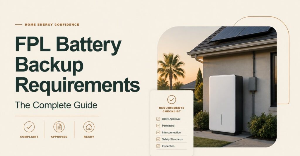 fpl battery backup requirements The Complete Guide
