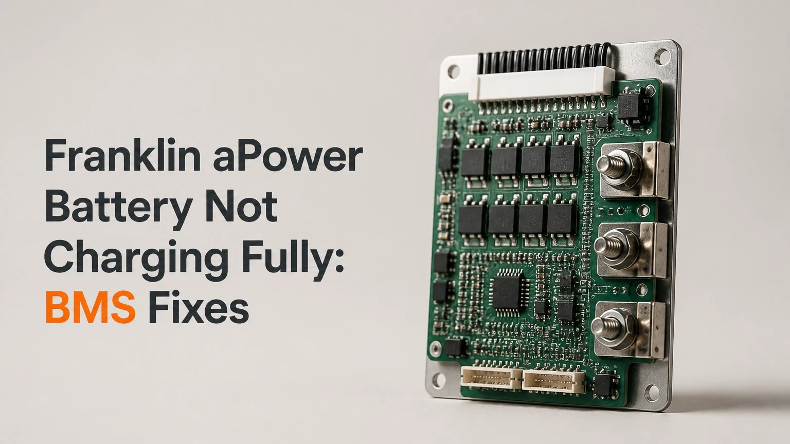franklin apower battery not charging fully