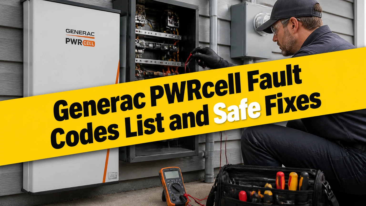 generac pwrcell fault codes list