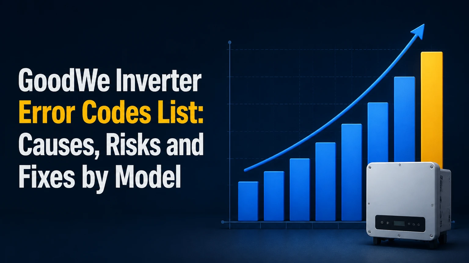 goodwe inverter error codes list
