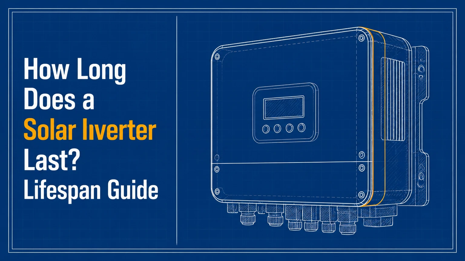 how long does a solar inverter last