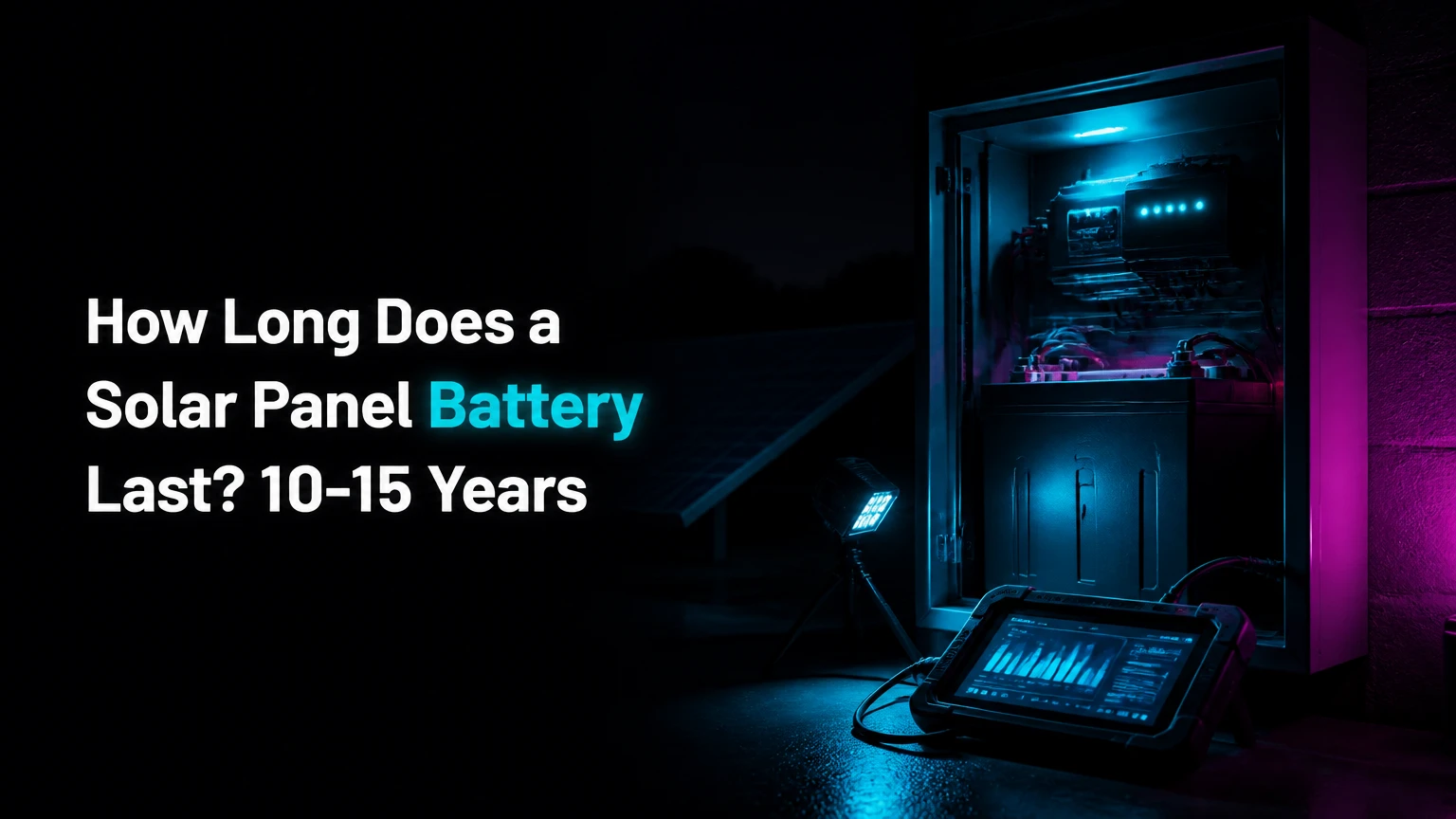 How Long Does a Solar Panel Battery Last? 10-15 Years