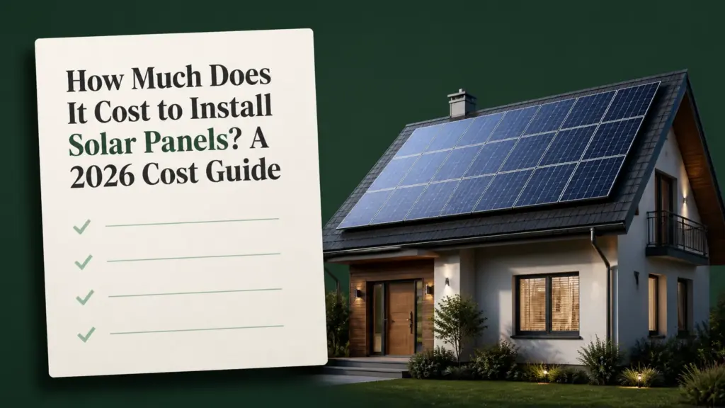 how much does it cost to install solar panels