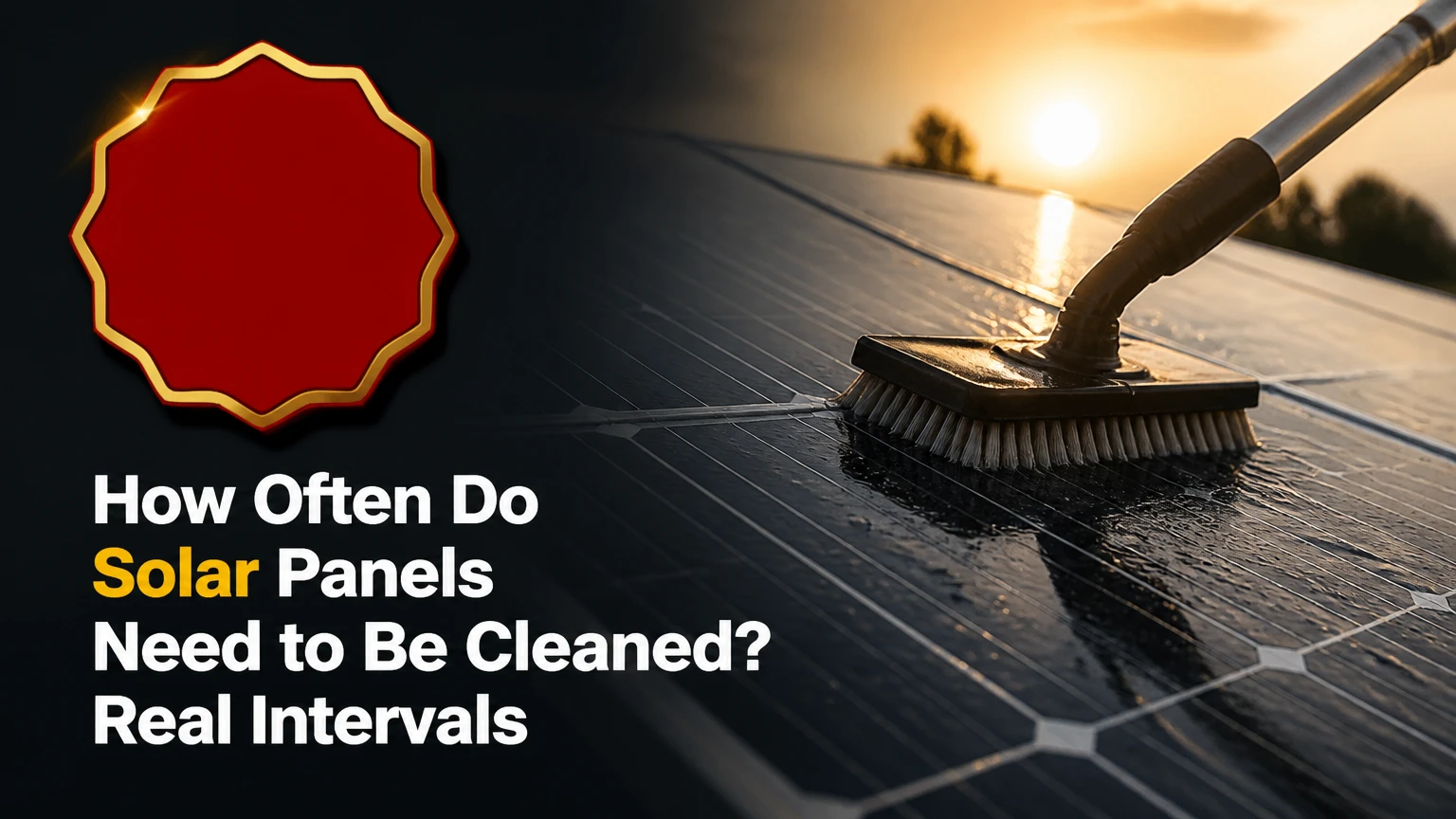 How Often Do Solar Panels Need to Be Cleaned? Real Intervals