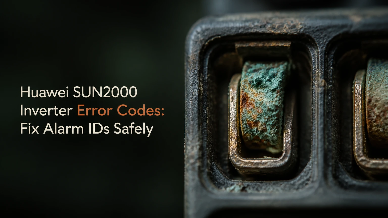 huawei sun2000 inverter error codes