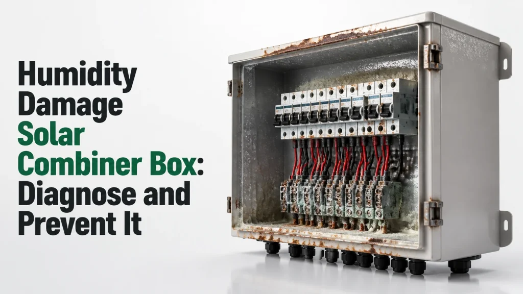 humidity damage solar combiner box