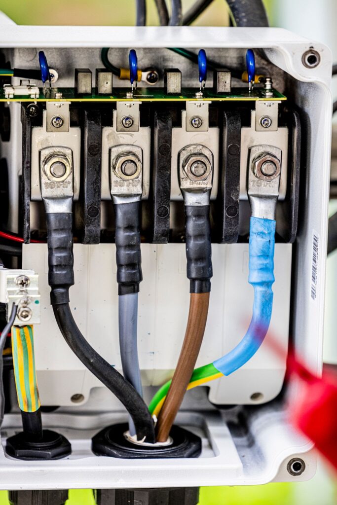 CT clamps measure current flow at the main panel
