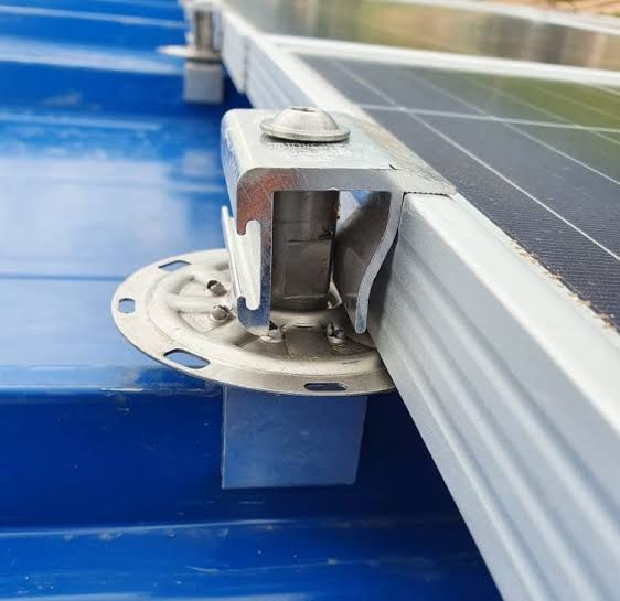 S-5 clamp on standing seam metal