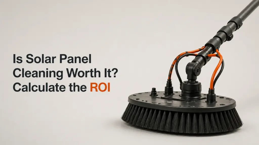 Is Solar Panel Cleaning Worth It? Calculate the ROI