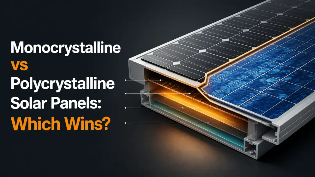 monocrystalline vs polycrystalline solar panels