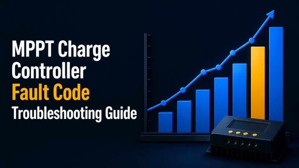 mppt charge controller fault code troubleshooting