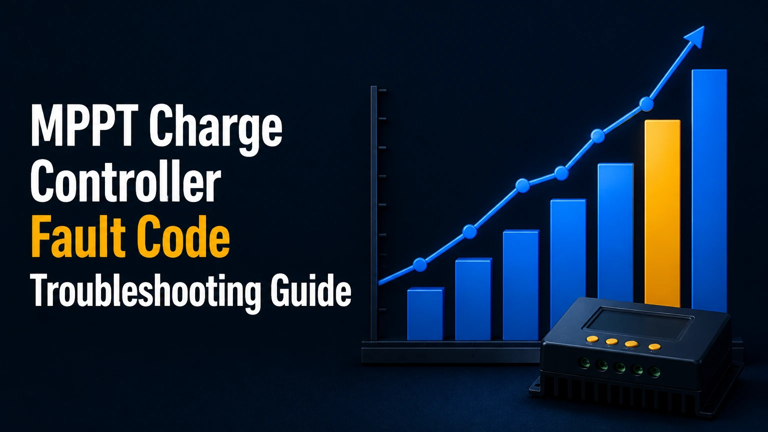 mppt charge controller fault code troubleshooting
