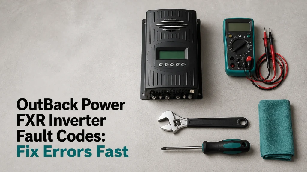 outback power fxr inverter fault codes