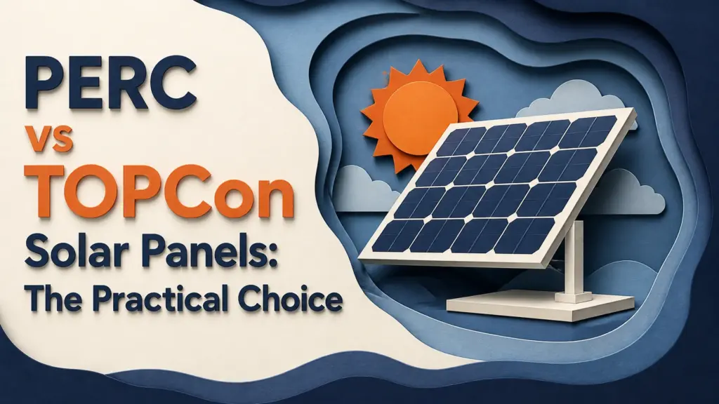 perc vs topcon solar panels