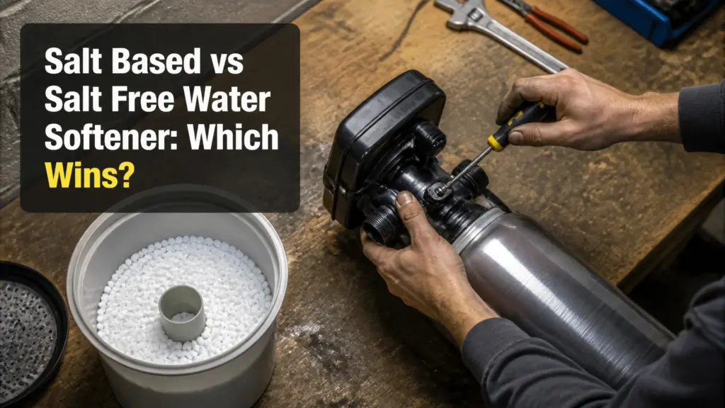 salt based vs salt free water softener