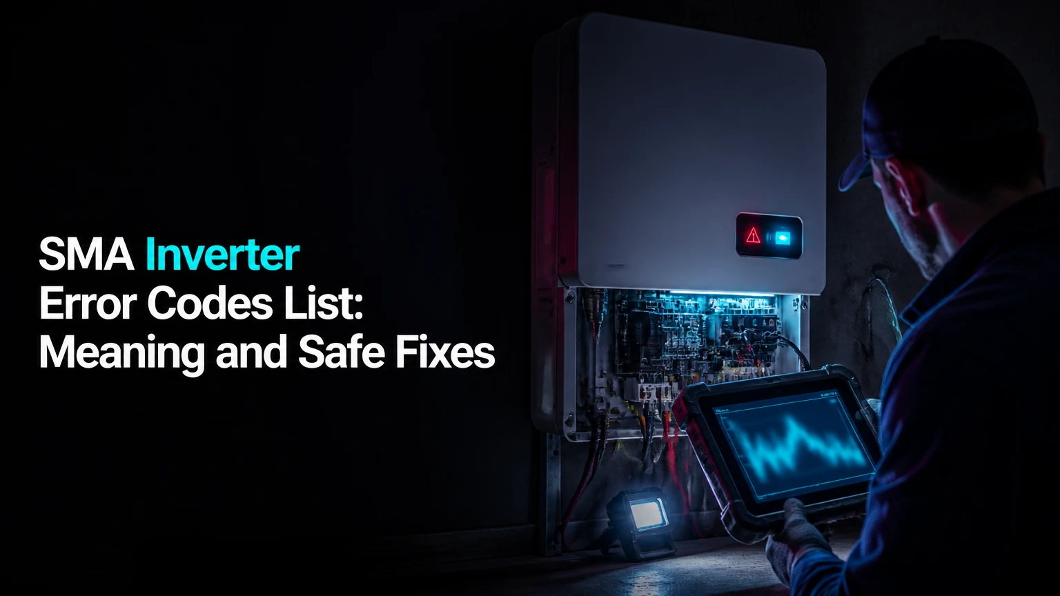 sma inverter error codes list
