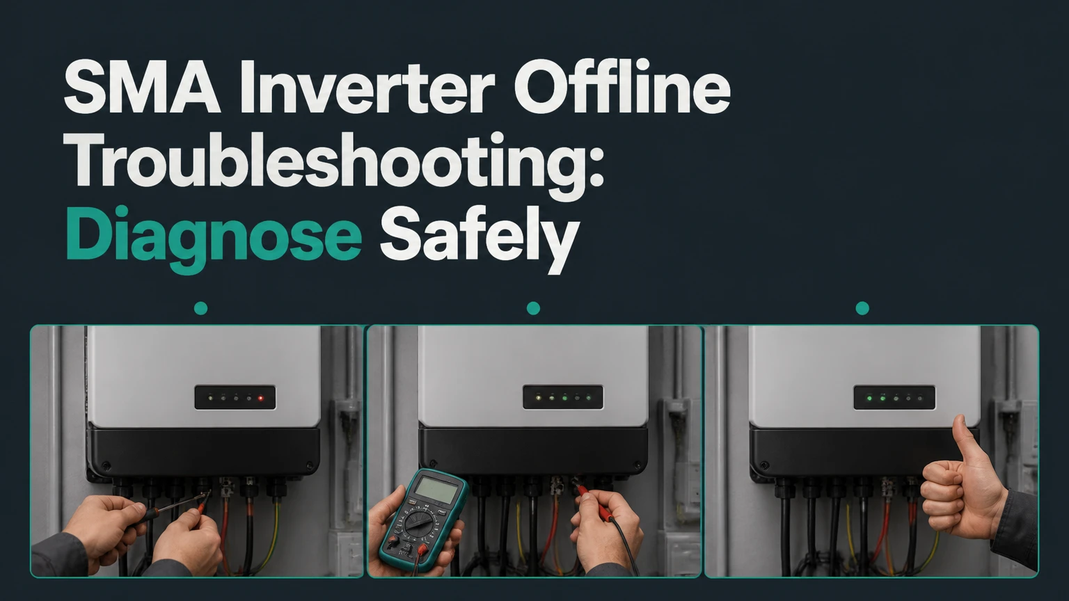 sma inverter offline troubleshooting