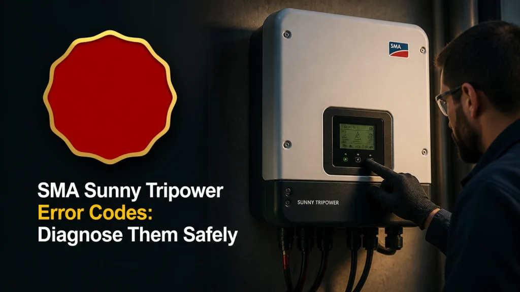 sma sunny tripower error codes