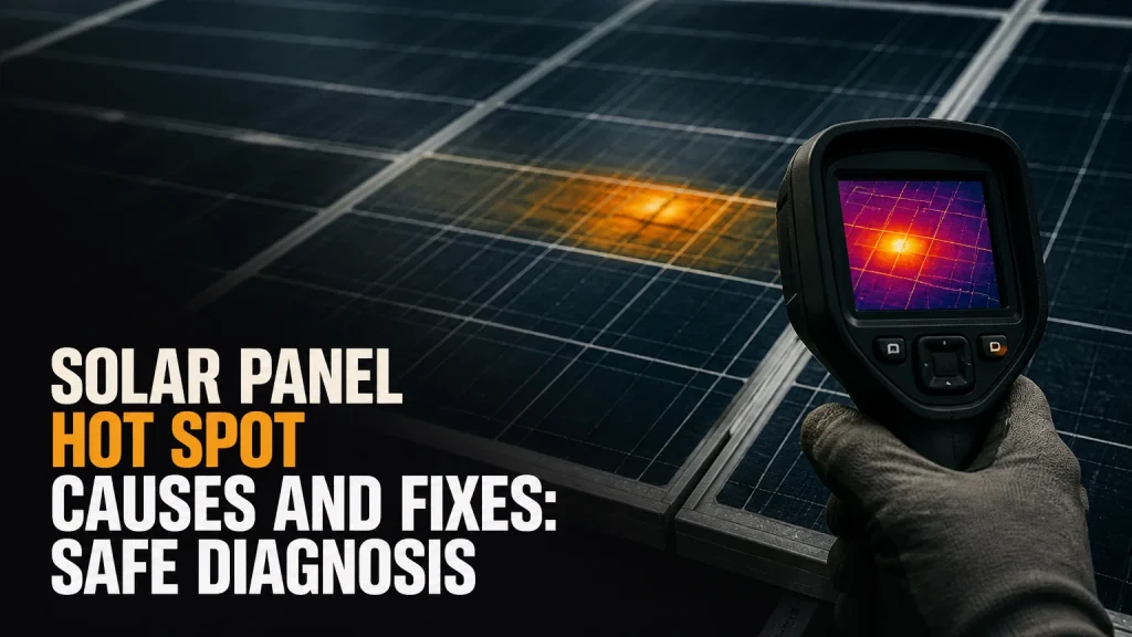 solar panel hot spot causes and fixes