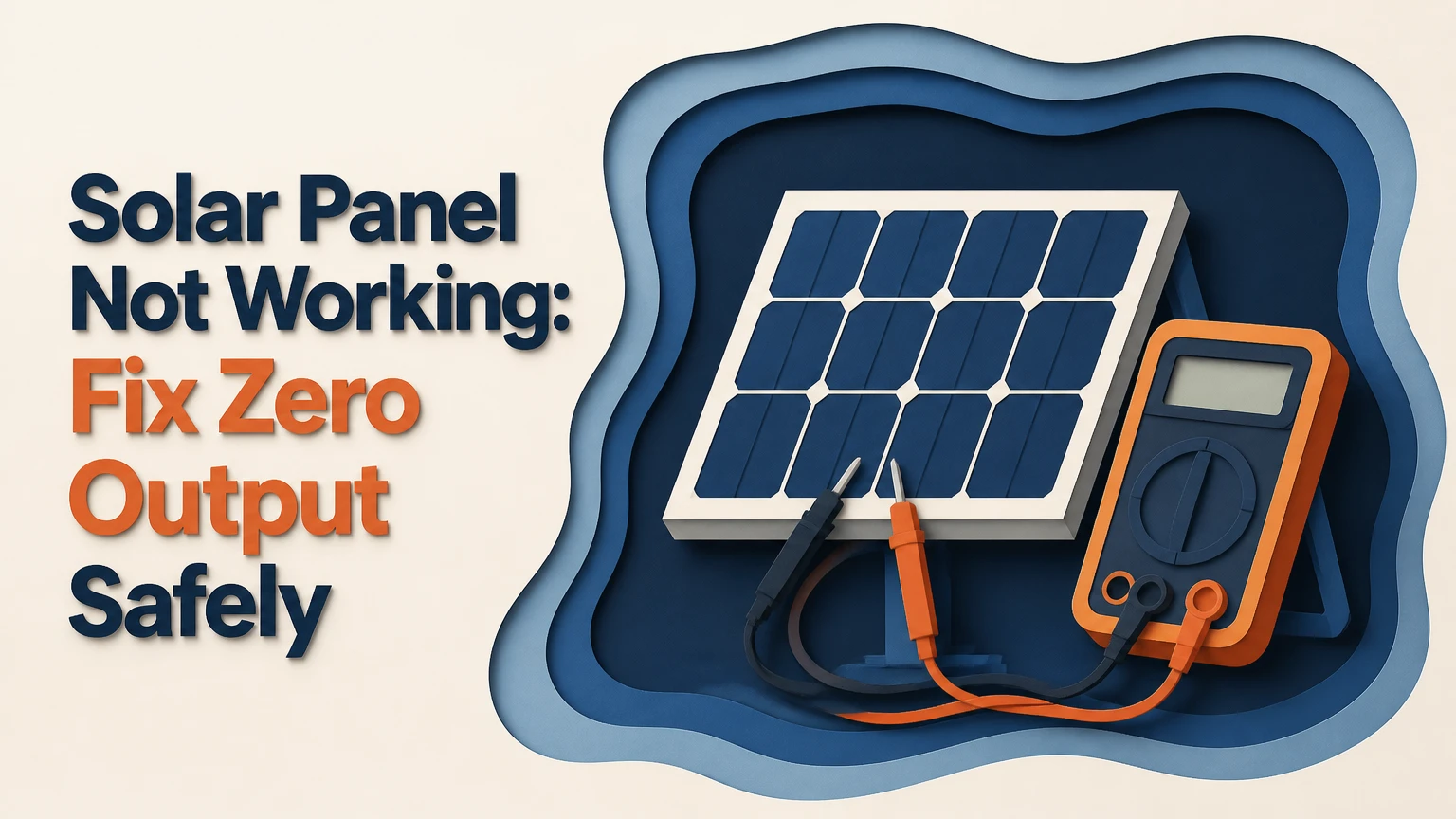 solar panel not working