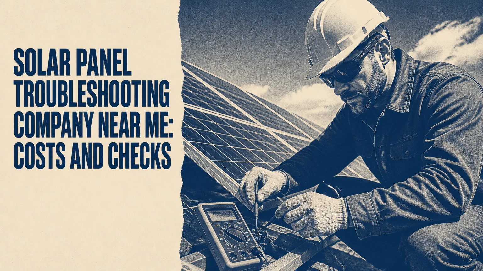 solar panel troubleshooting company near me