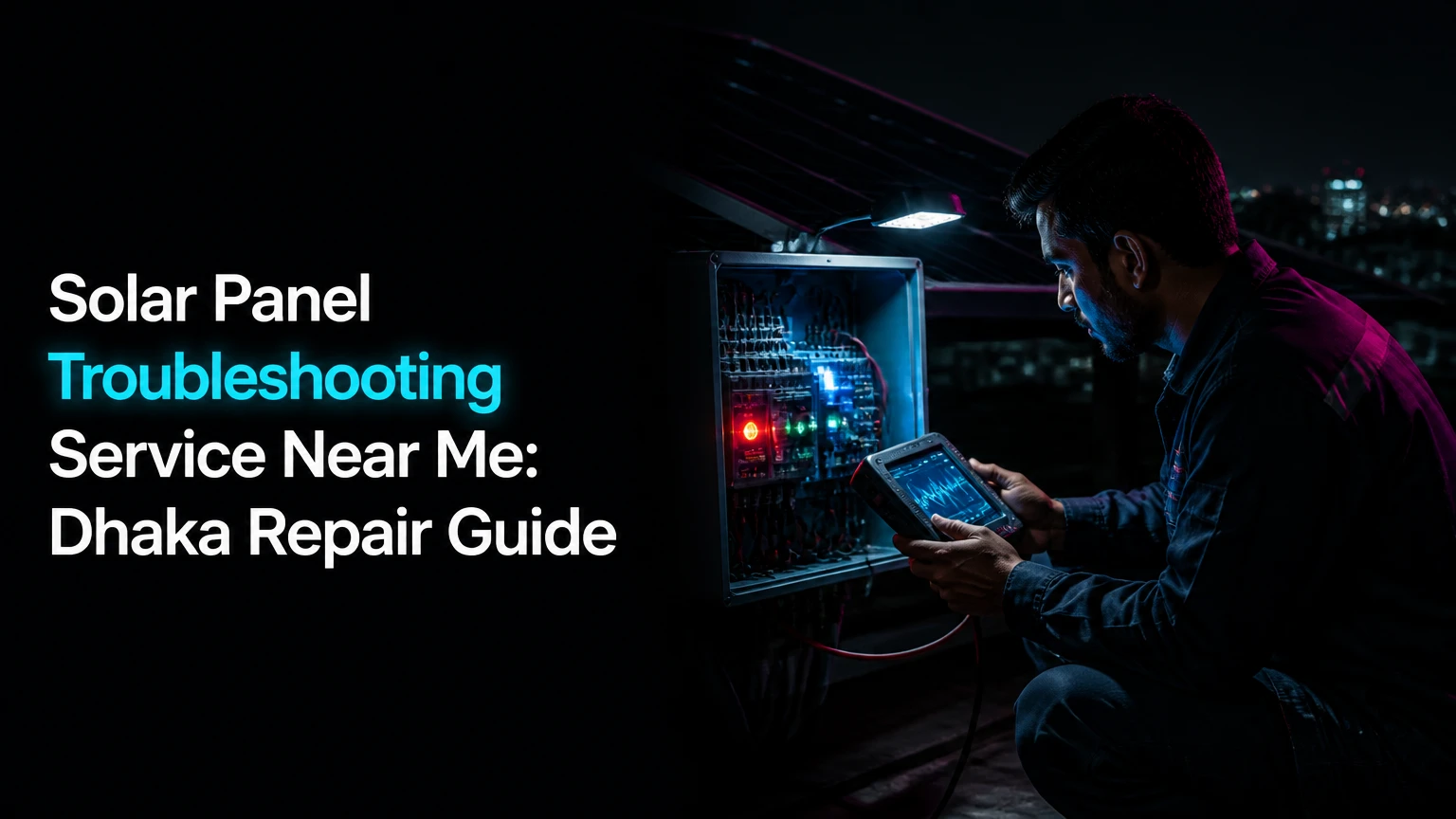 solar panel troubleshooting service near me