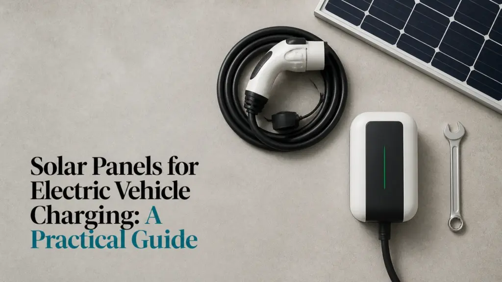 solar panels for electric vehicle charging