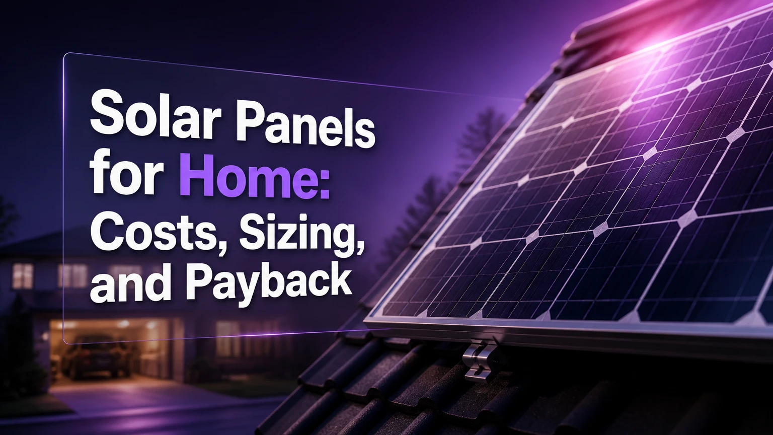 solar panels for home