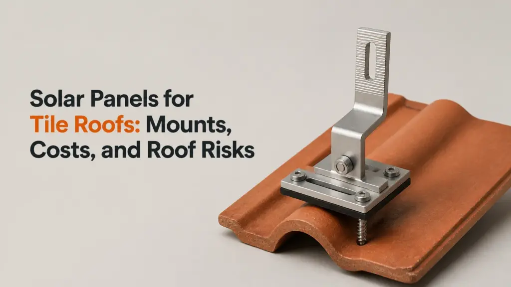 solar panels for tile roofs