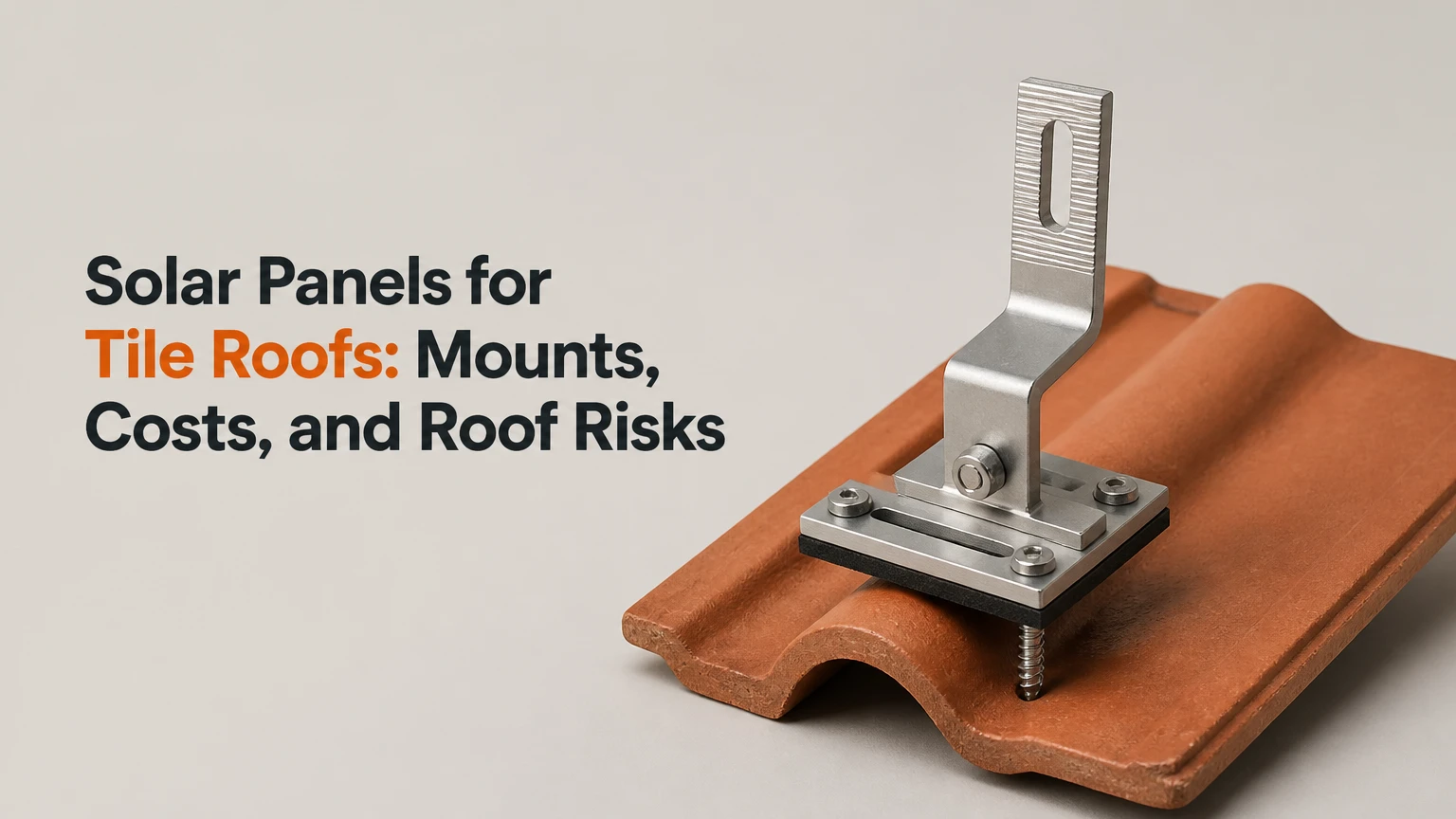 solar panels for tile roofs