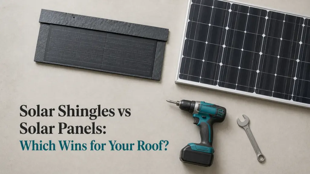 solar shingles vs solar panels